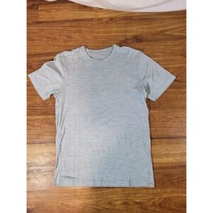 Merino Tech T-Shirt Men's S Superfine Wool Lite Short Sleeve Blue Base Layer